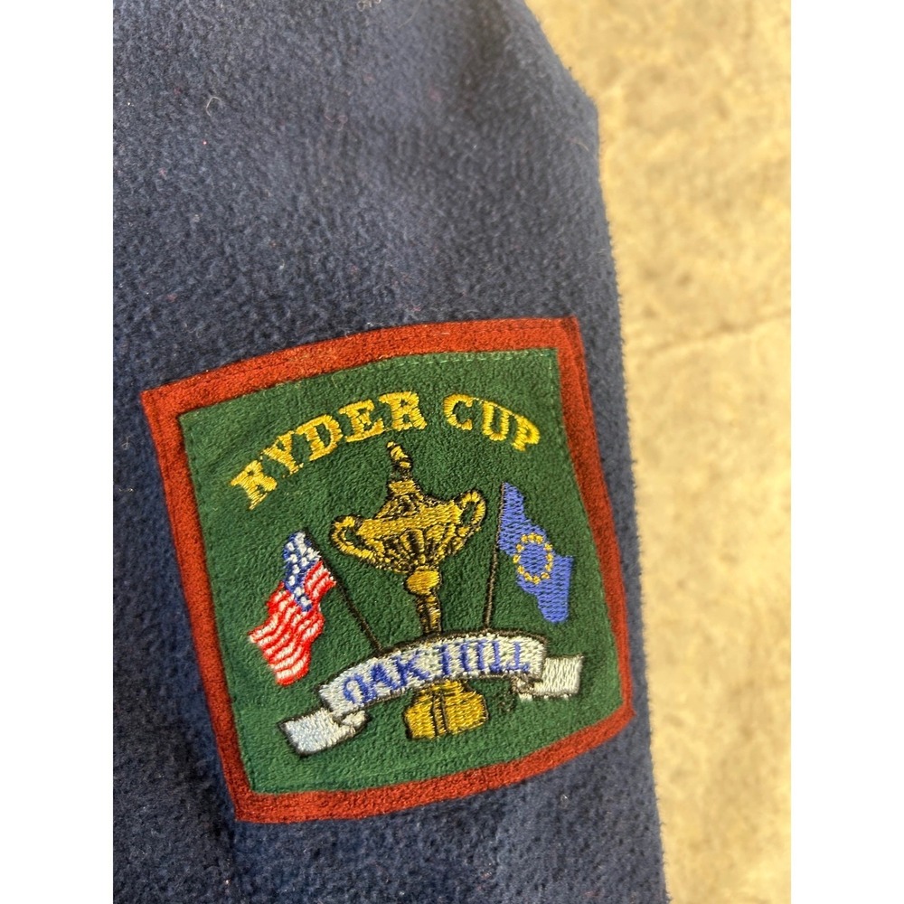 Ryder Cup Oak Hill Vintage 1995 Fleece Pullover XXL USA Europe Golf‎ 100% Cotton